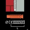 Gunnebo Fastening Universalplugg MQ 12-60 25 pack