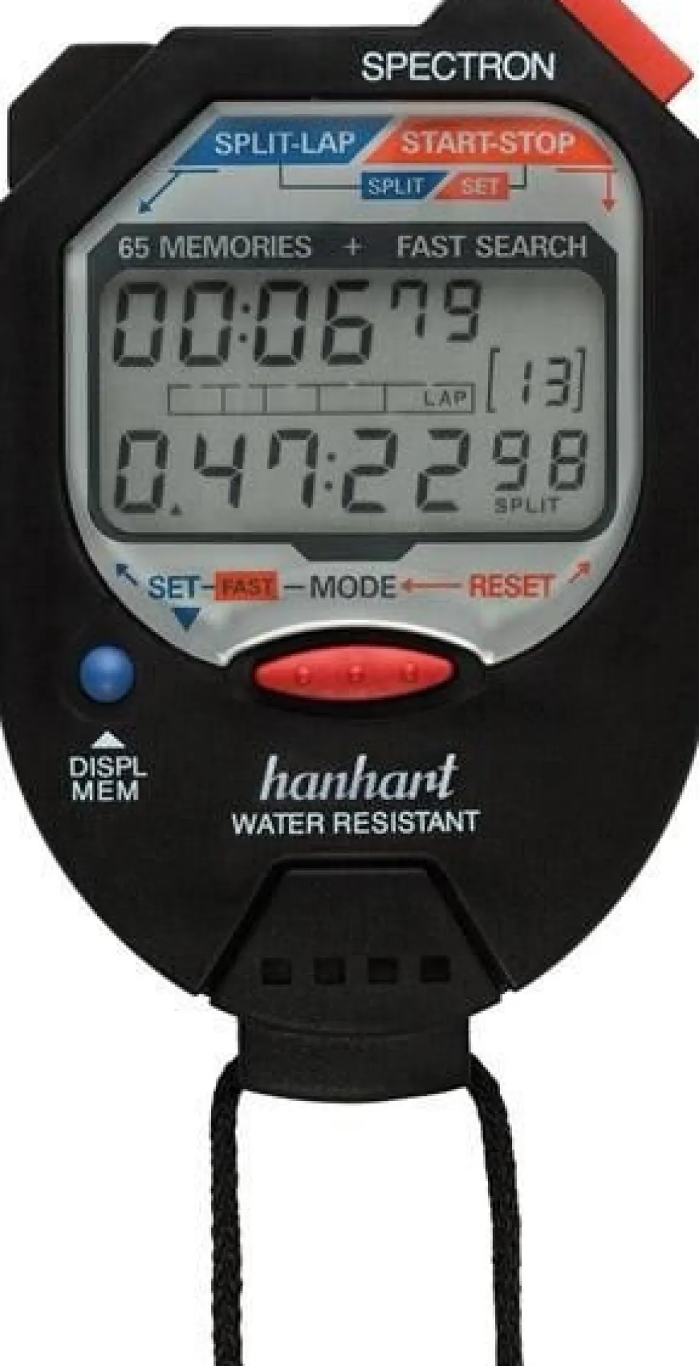 Hanhart Stoppur Spectron, digitalt, 1/100min