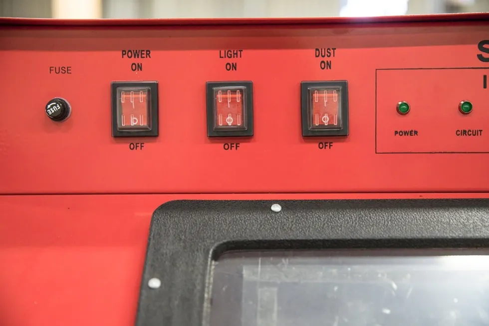 Hawk Blästerskåp SBC 350 med utsug