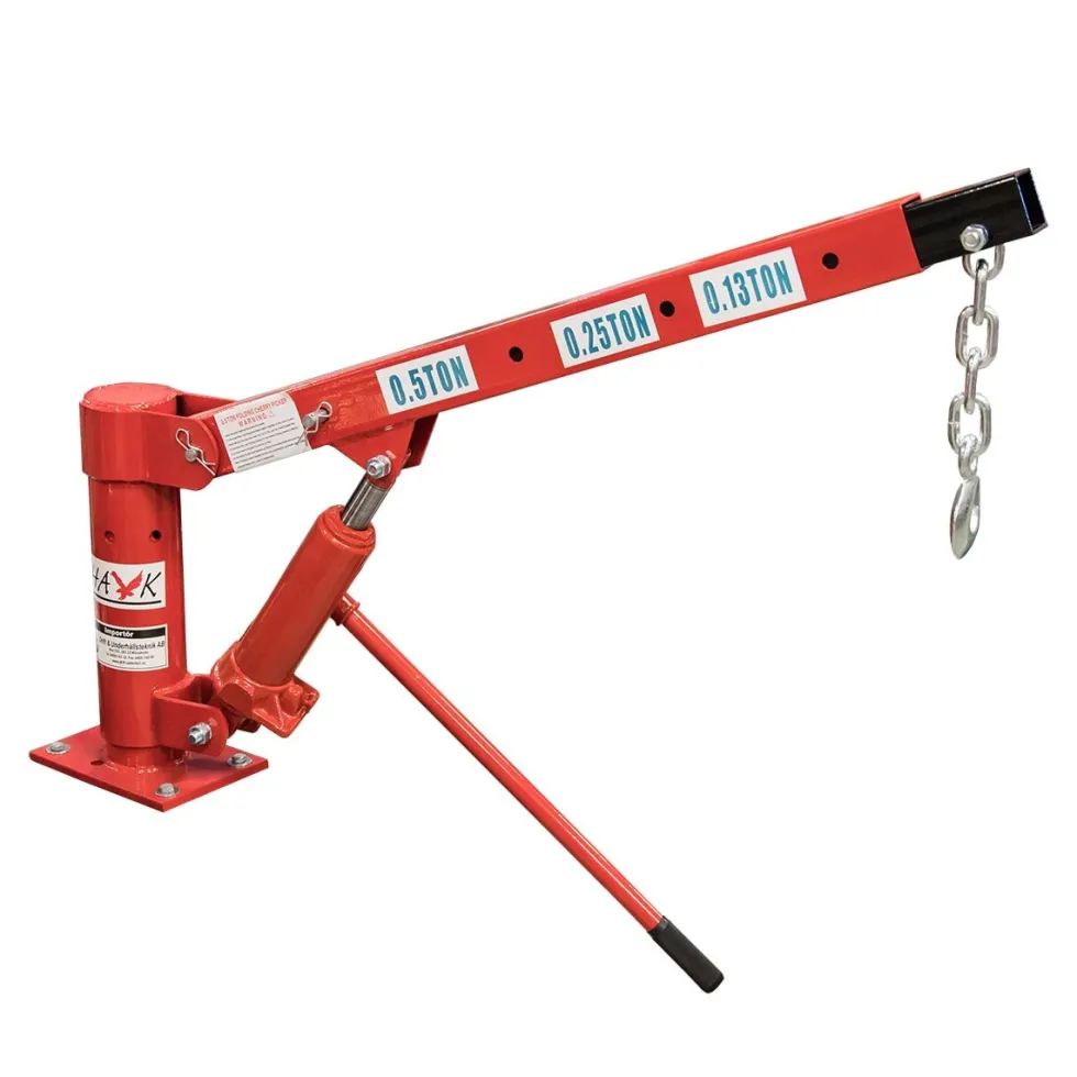 Hawk Hydraulisk bilkran 0,5 ton
