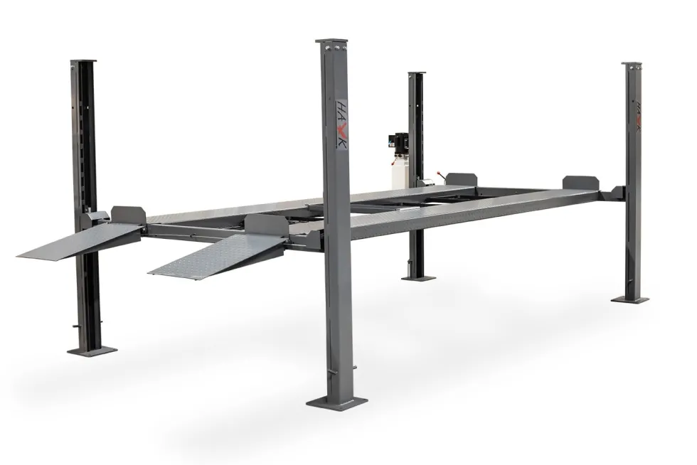 Hawk Parkeringslyft 3500 kg, fyrpelarlyft
