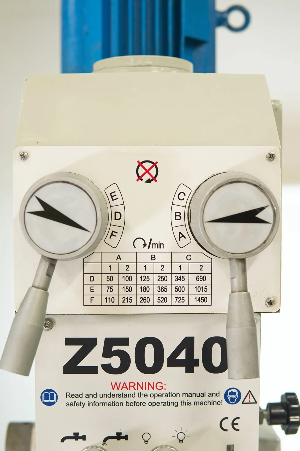 Hawk Pelarborrmaskin Z5040, golvmodell