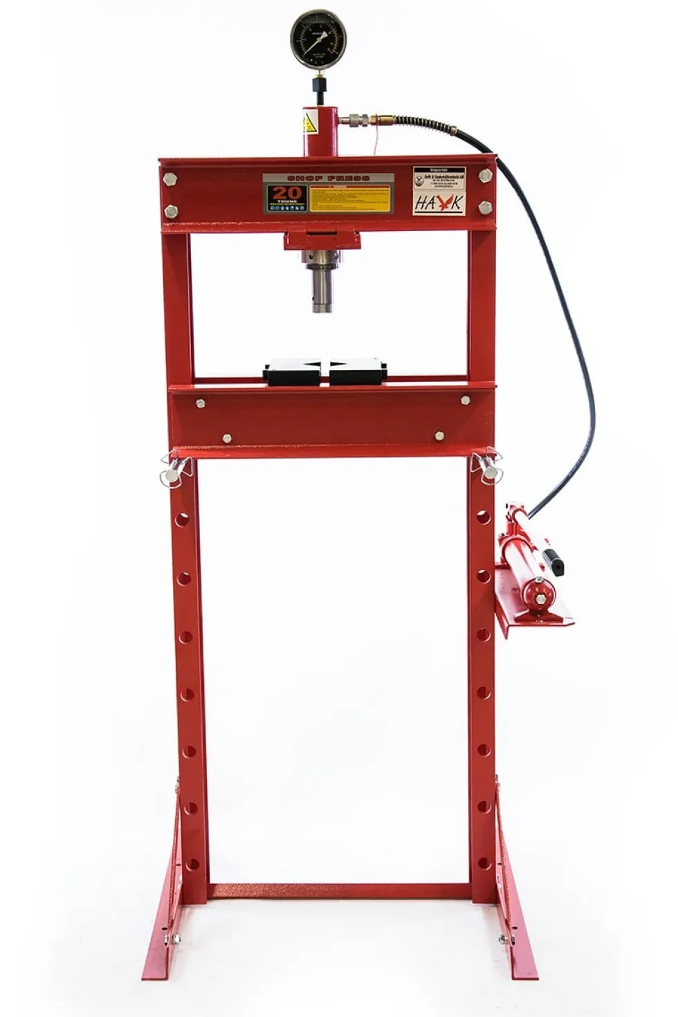 Hawk Verkstadspress hydraulisk 20 ton