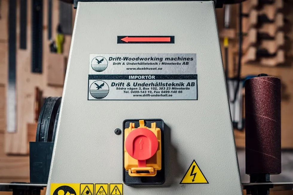 Hawk Vertikalslipmaskin OS-1, oscillerande
