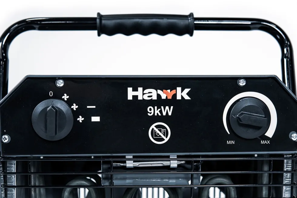 Hawk Värmefläkt 9kW 3-fas