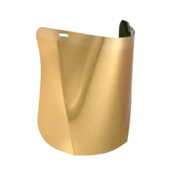 Hellberg Polykarbonatvisir, guldplätterat