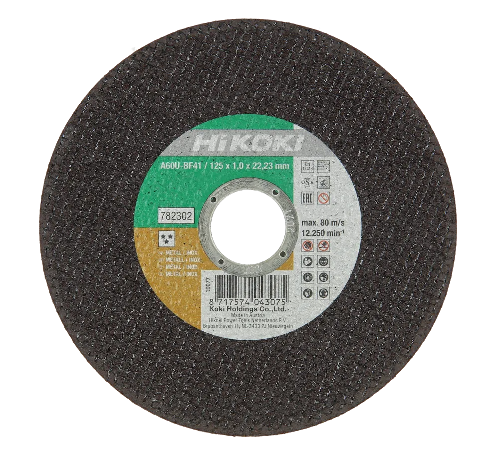Hikoki Kapskiva Inox 125X1,0 Pro