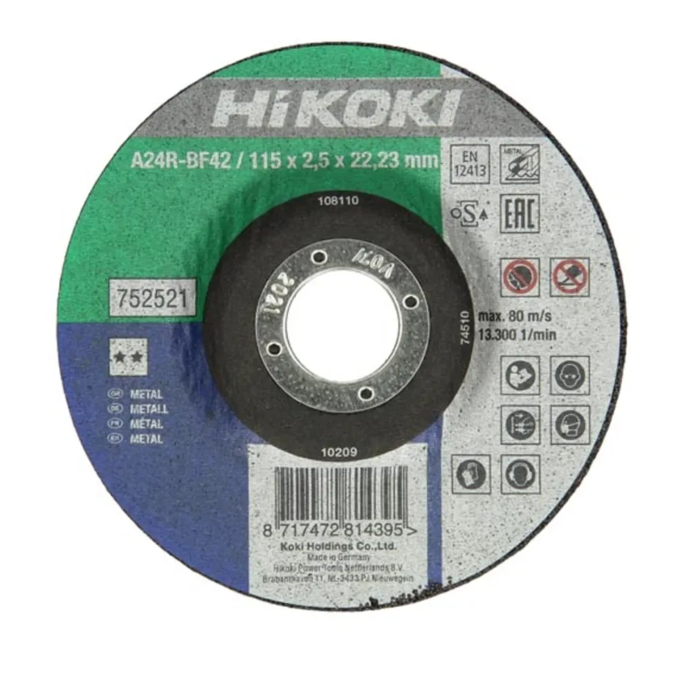 Hikoki Kapskiva Metall 125X2,5 2S