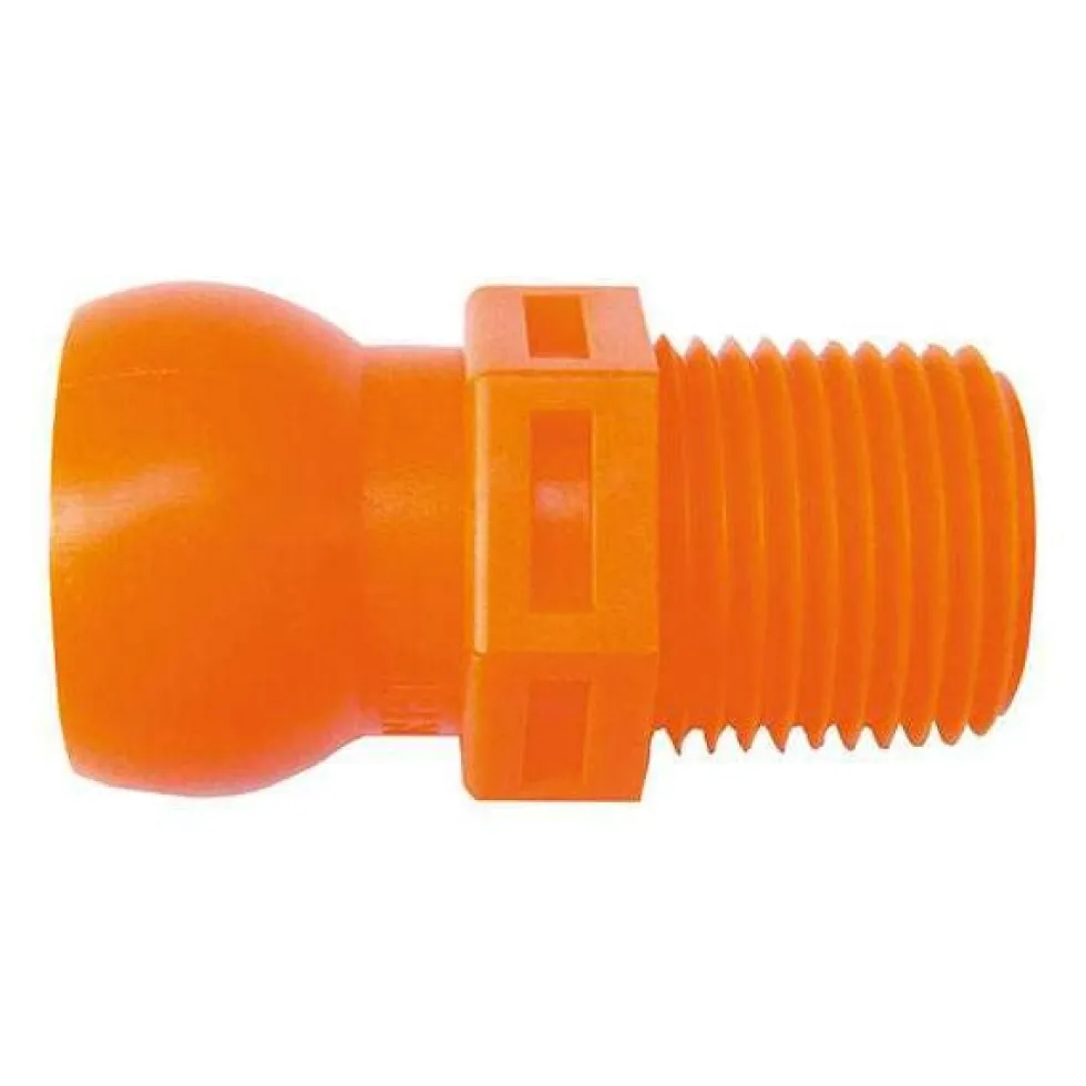 HoldTec Anslutningsnippel R 3/8'' 4st/frp