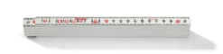 Hultafors Meterstock G 59 glasfiber vit, mm