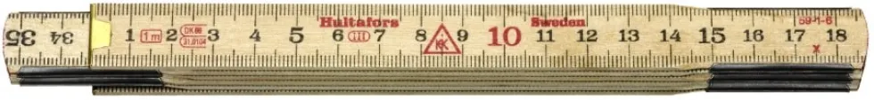 Hultafors Meterstock 59 trä, mm