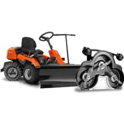Husqvarna Åkgräsklippare med plogpaket R 214TC