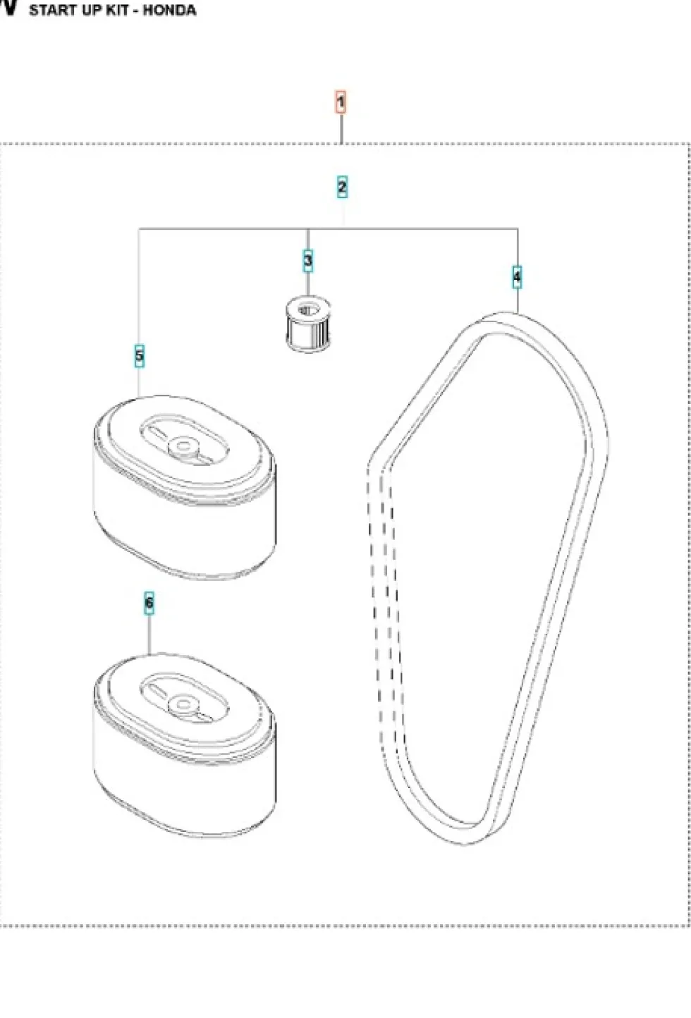 Husqvarna Servicekit LG 204