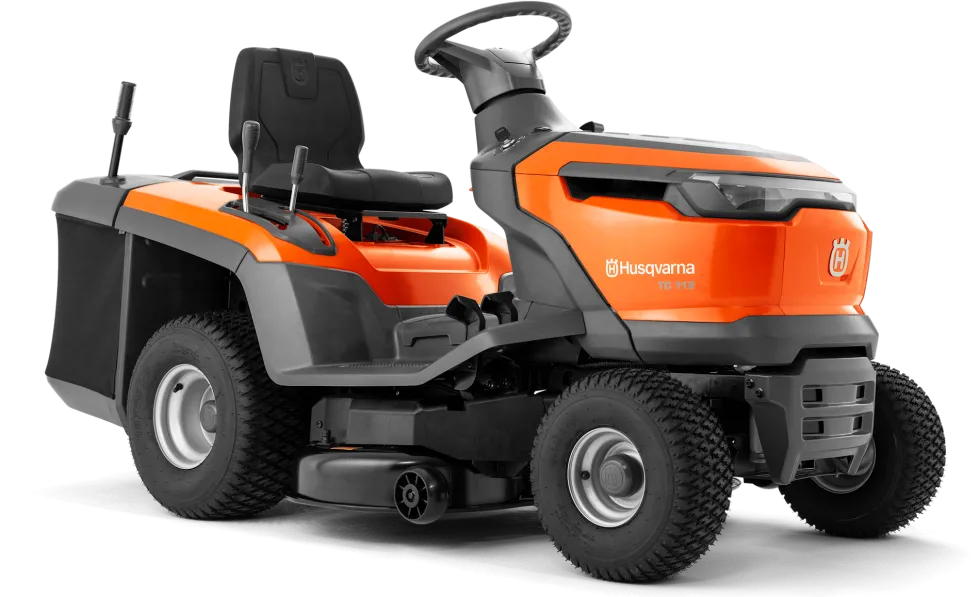 Husqvarna Trädgårdstraktor TC 112 med uppsamlare