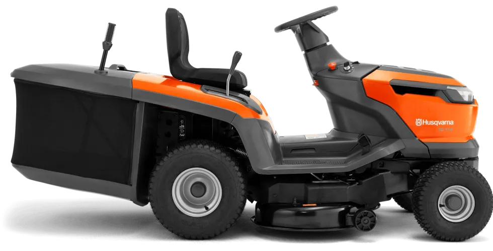 Husqvarna Trädgårdstraktor TC 114 med uppsamlare