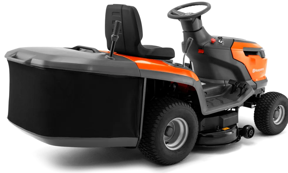 Husqvarna Trädgårdstraktor TC 114 med uppsamlare