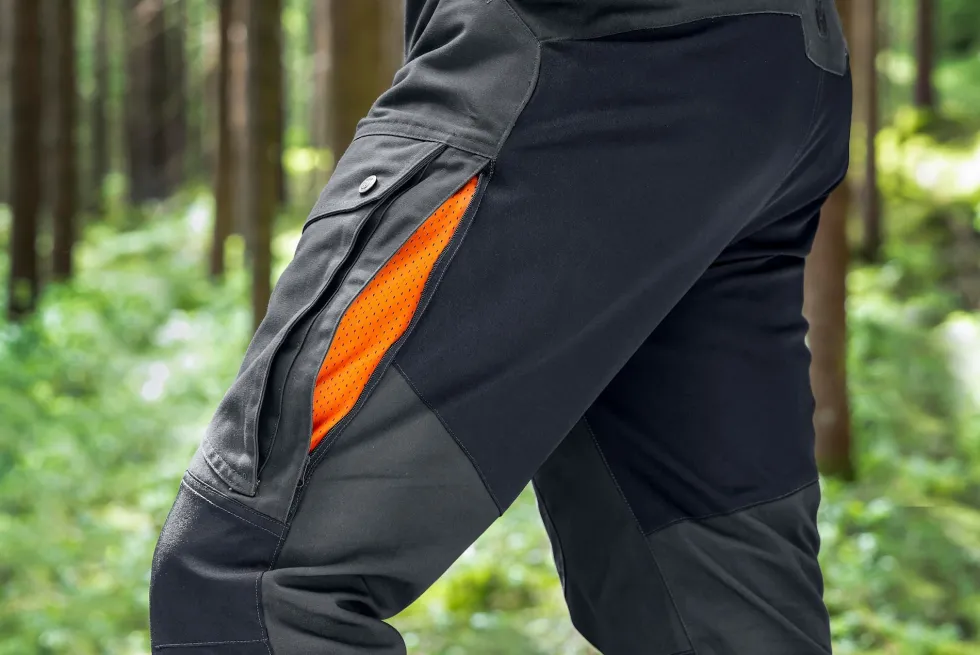 Husqvarna Xplorer Fritidsbyxa Antracitgrå/Svart Herr