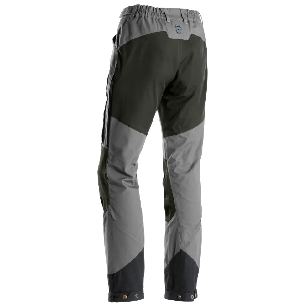 Husqvarna Xplorer Fritidsbyxa Kolgrå/Skoggrön Herr