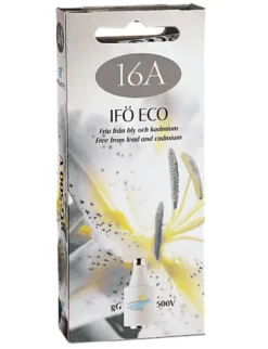 Ifö Electric Porslinssäkring 16A grå trög 5-pack
