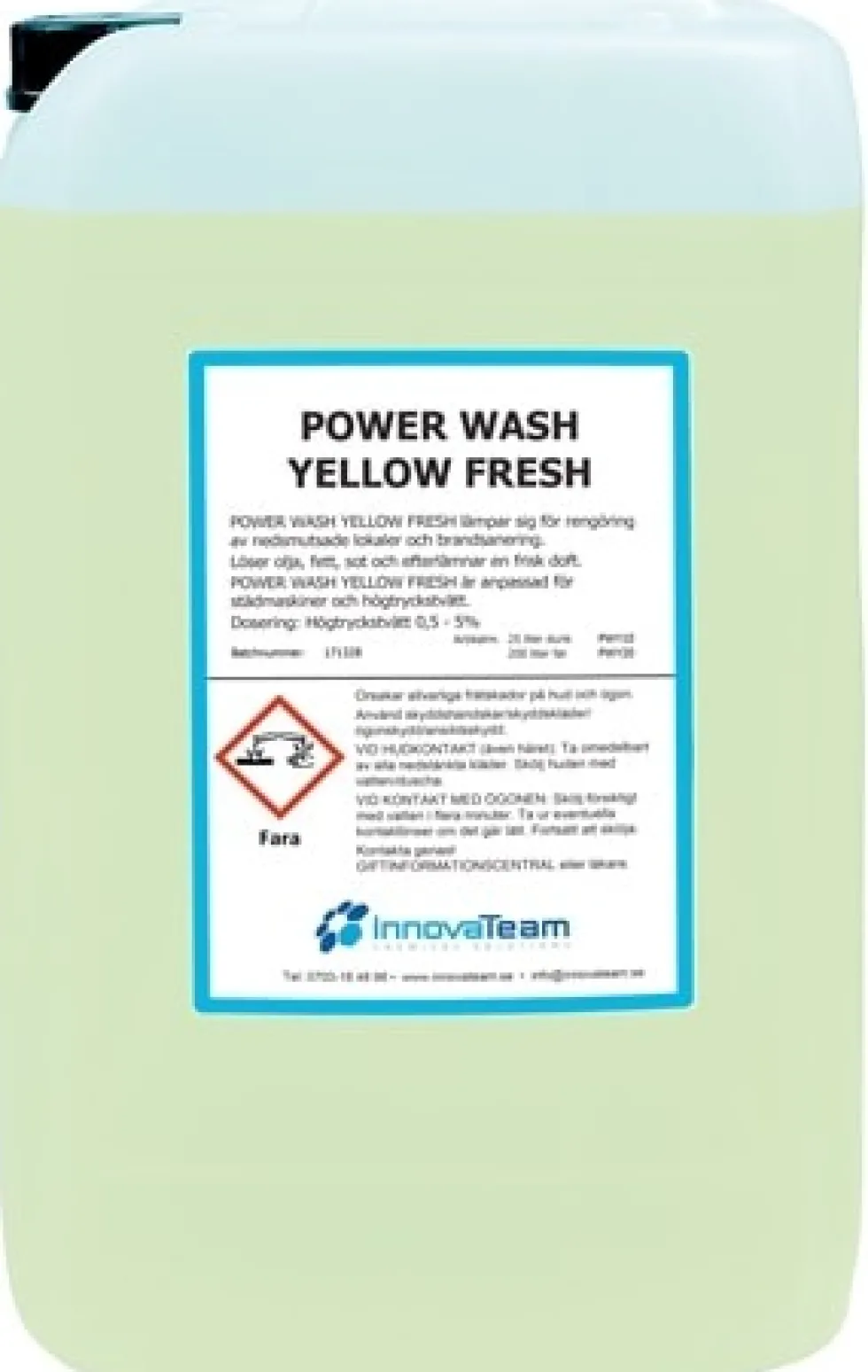 Innovateam Power Wash Yellow Fresh 25L