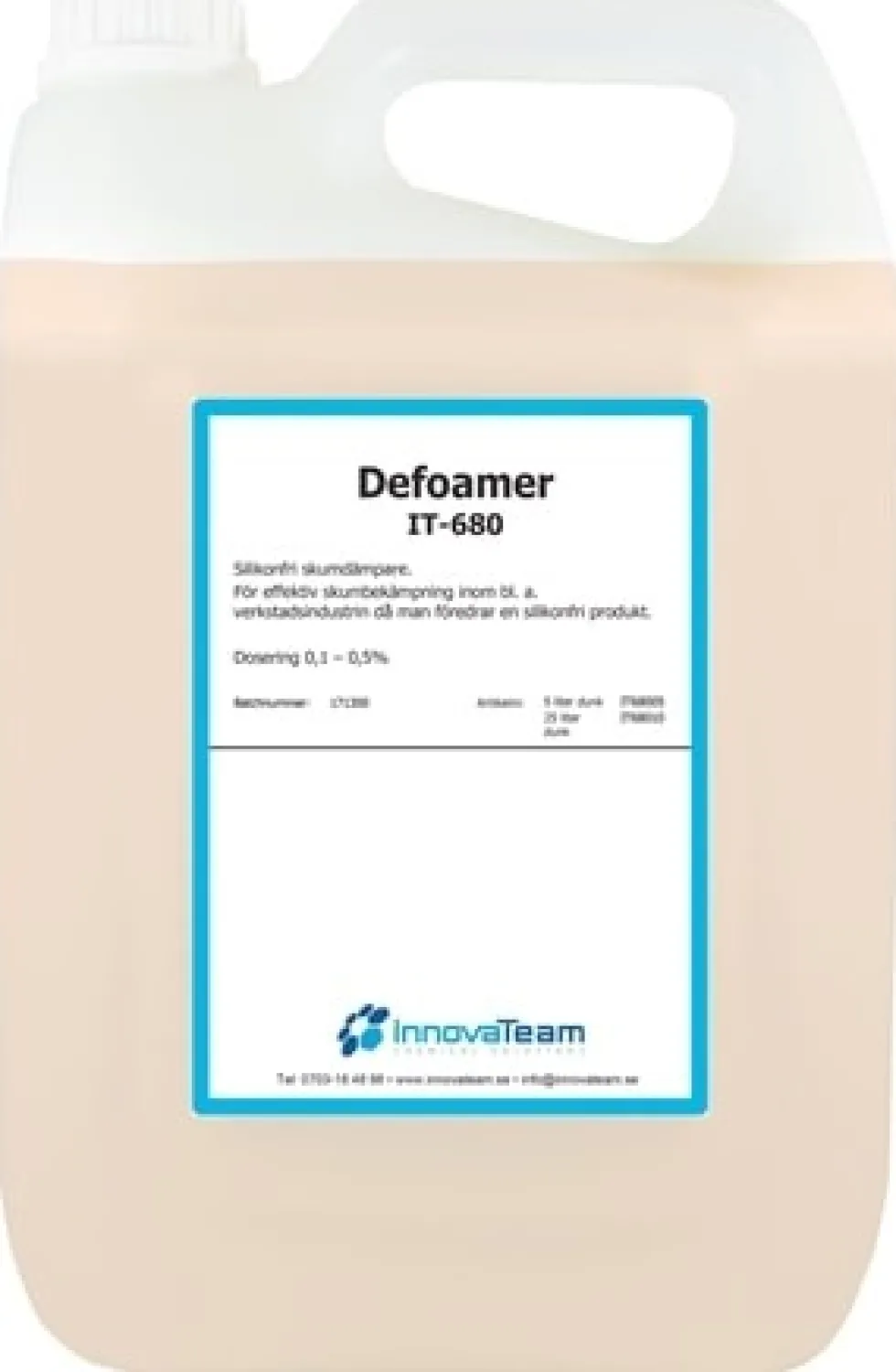 Innovateam Skumdämpare 5L