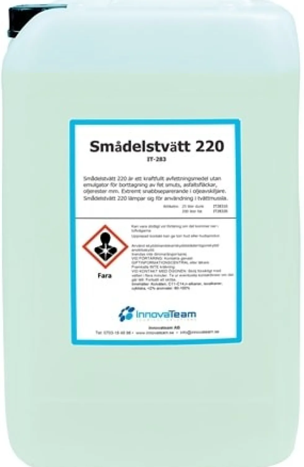 Innovateam Smådelstvätt 220 25L