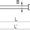 Irimo Ledhandtag 1/2'' 375mm