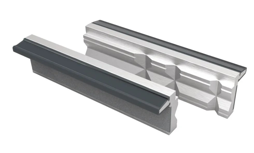 Irimo Skyddsbackar aluminium med horisontella och vertikala spår, par