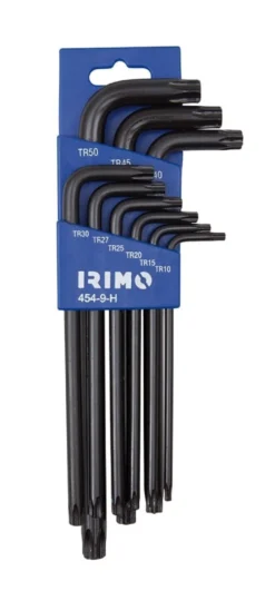 Irimo Torxnyckel i sats TR10-TR50 9 delar