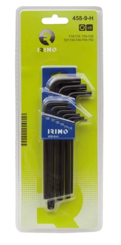Irimo Torxnyckel i sats T10-T50 9 delar