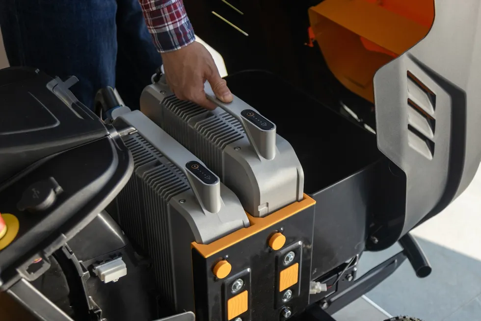 Åkgräsklippare Stiga Estate 384E Batteridriven