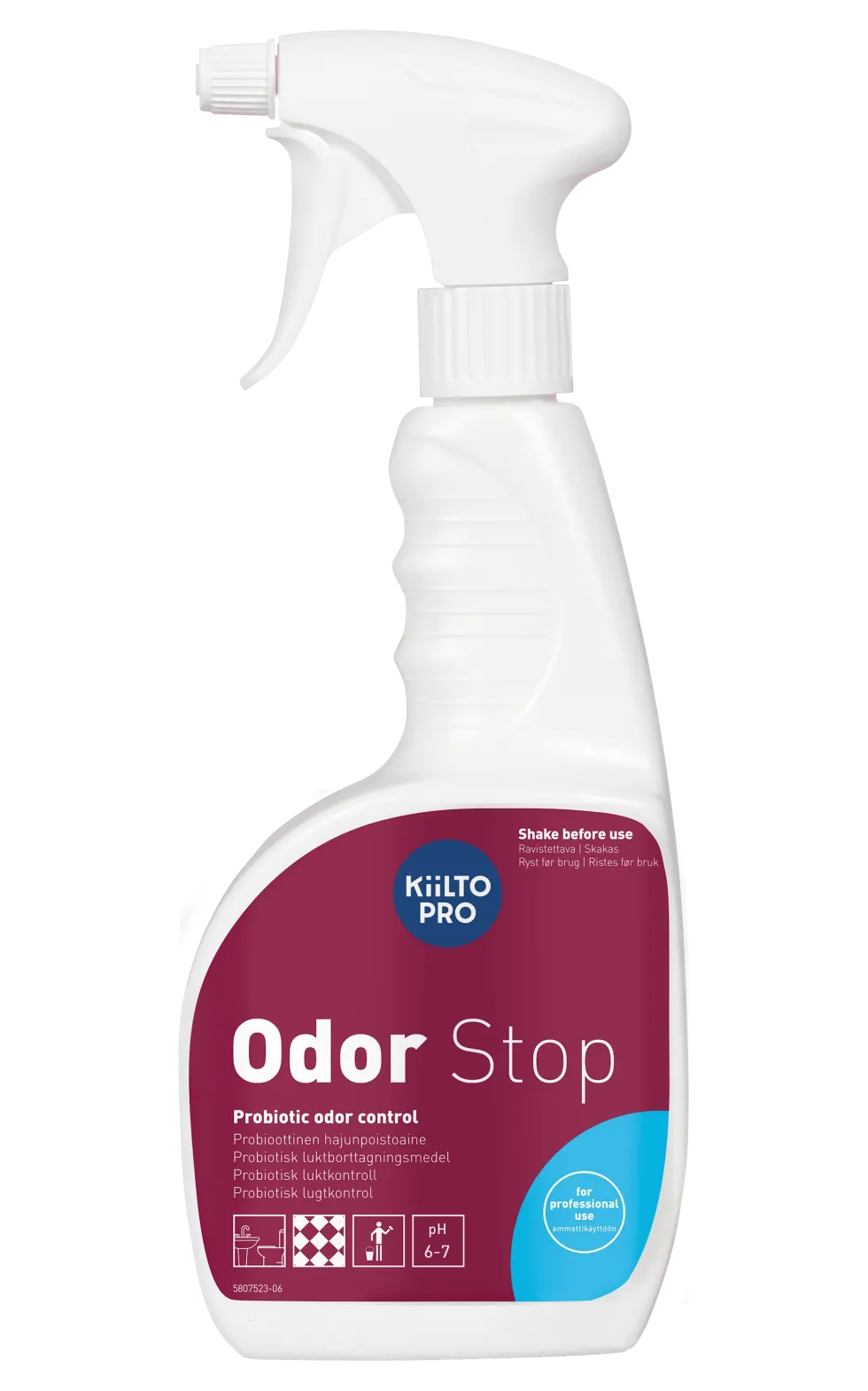 Kiilto Pro Odor Stop Luktborttagningsmedel, 750 ml