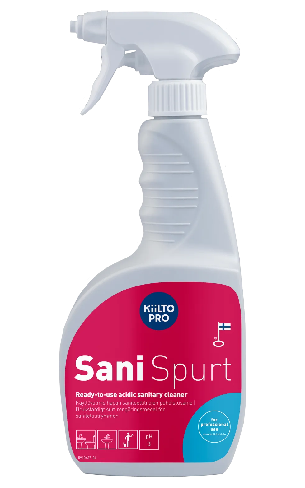 Kiilto Pro Sani Spurt Rengöringsmedel, 750 ml
