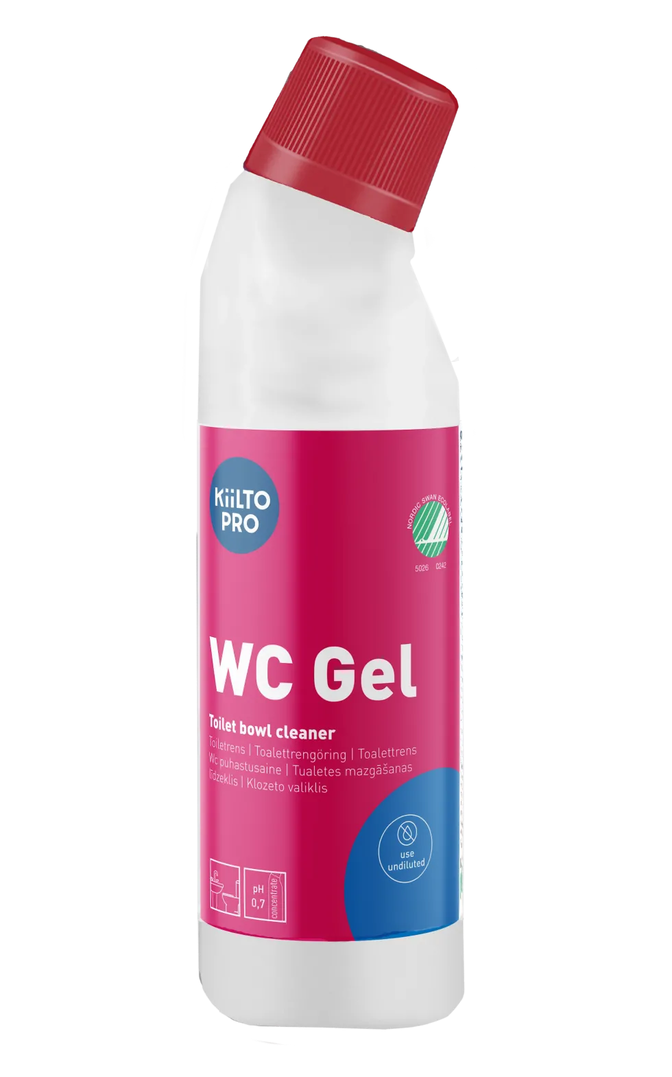 Kiilto Pro WC Gel Toalettrengöring, 750 ml