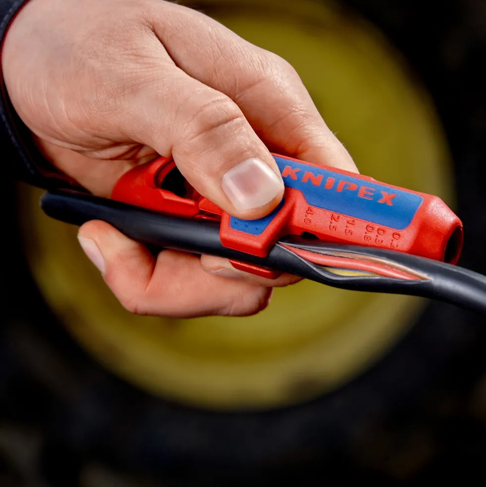 Knipex Avmantlingsverktyg 169502SB 8-13mm, för vänsterhänta