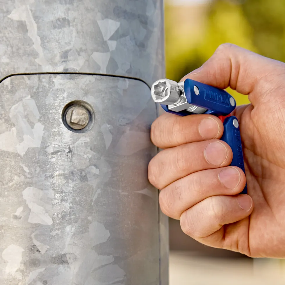 Knipex Dubbelledad vaktmästarnyckel