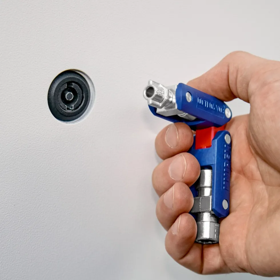 Knipex Dubbelledad vaktmästarnyckel