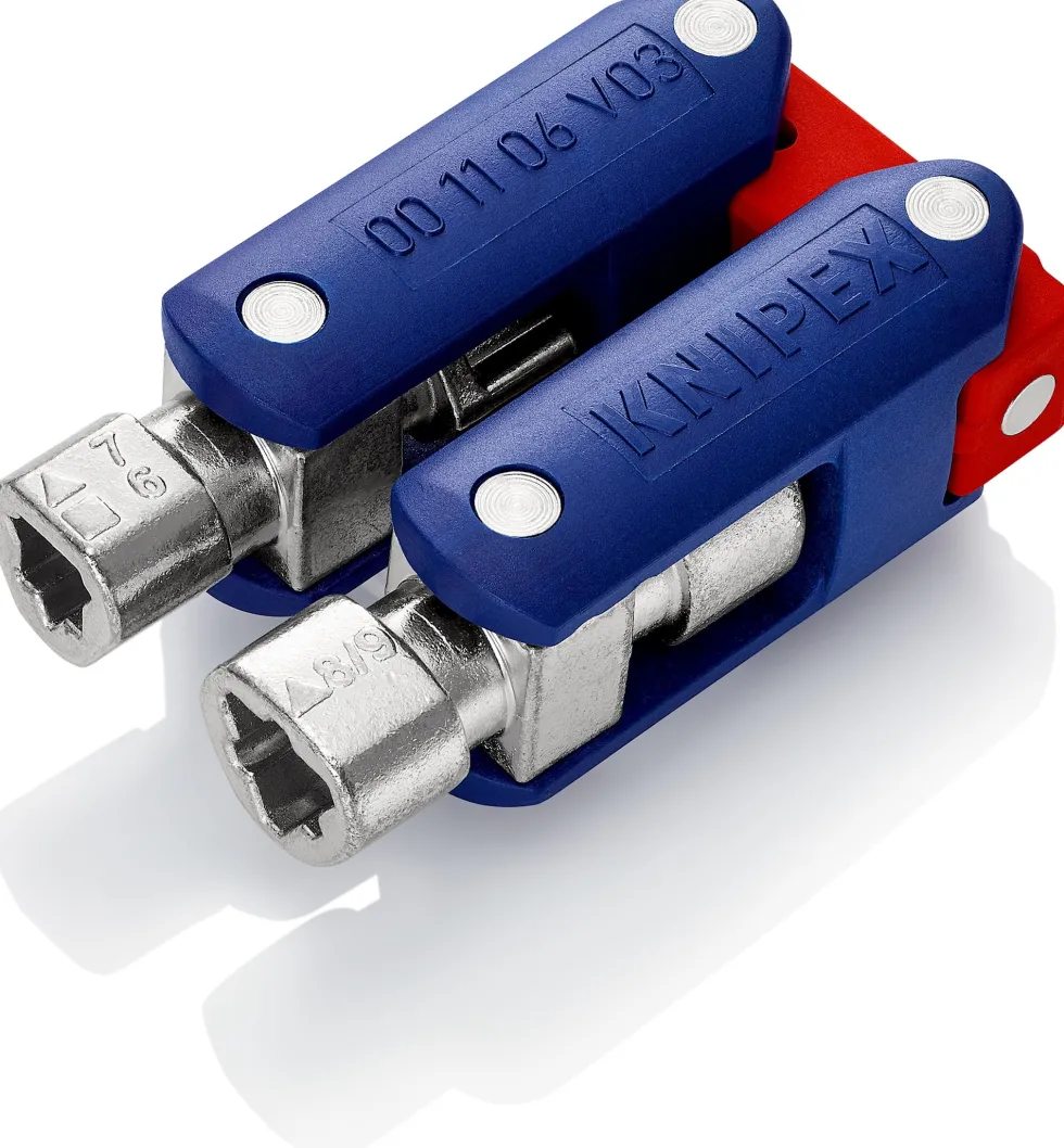 Knipex Dubbelledad vaktmästarnyckel