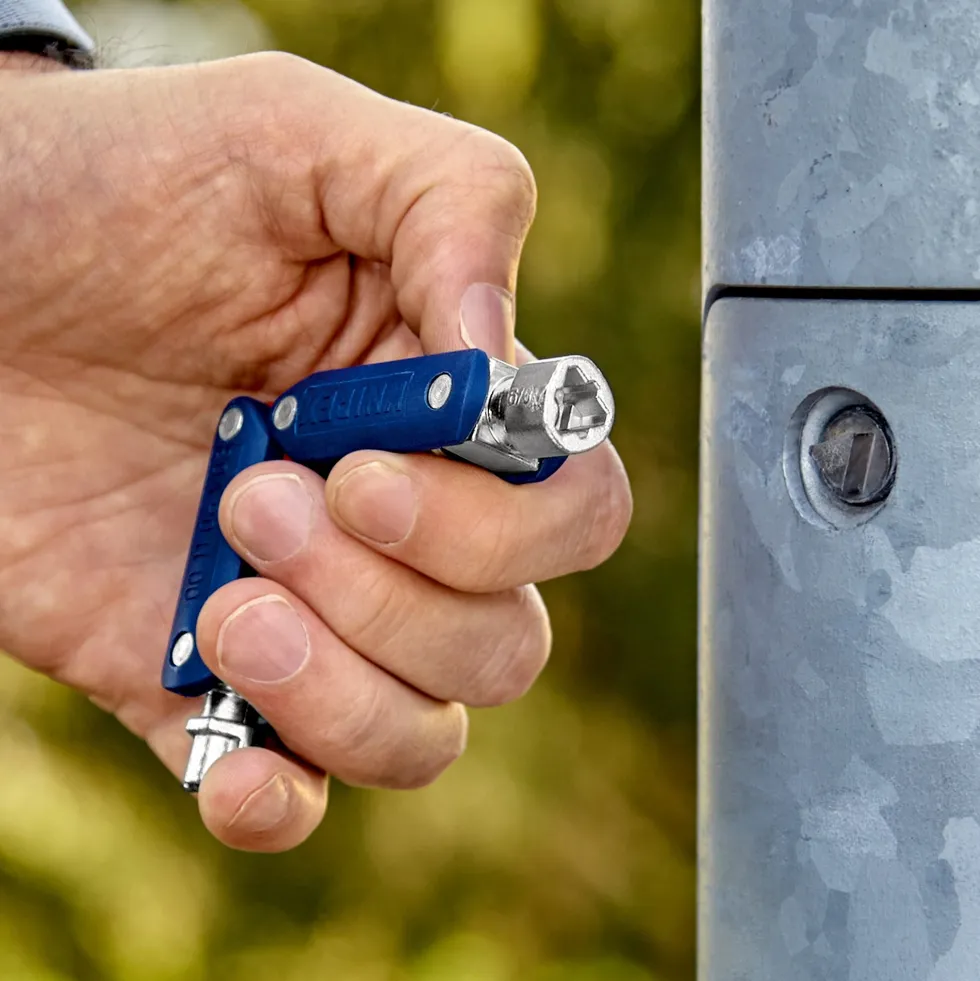 Knipex Dubbelledad vaktmästarnyckel