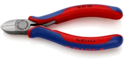 Knipex Elektronikavbitare 7622125 130mm, utan fasett, rundat huvud