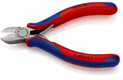 Knipex Elektronikavbitare 7622125 130mm, utan fasett, rundat huvud