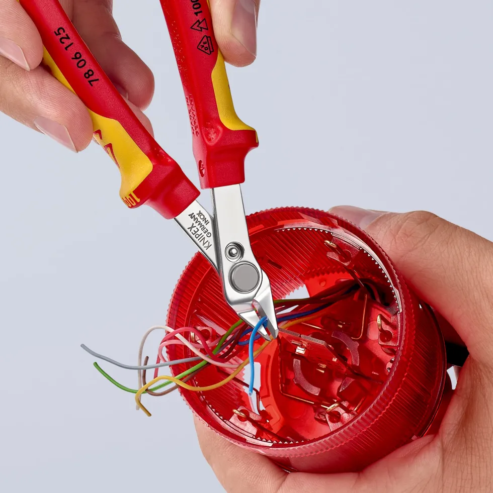 Knipex Elektronikavbitare 7806125 Super-Knips 125mm VDE