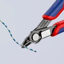 Knipex Elektronikavbitare 7841125 Super-Knips 125mm utan fasett, smalt huvud, trådklämma