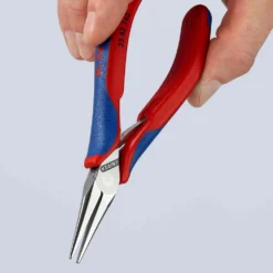 Knipex Elektroniktång 3562145 145mm, flata, runda, långa käftar, slät gripyta