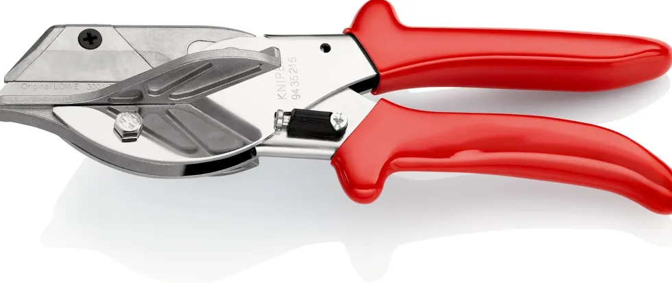 Knipex Geringsax i specialverktygsstål, för plast- & gummiprofiler