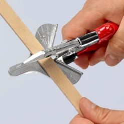 Knipex Geringsax i specialverktygsstål, för plast- & gummiprofiler
