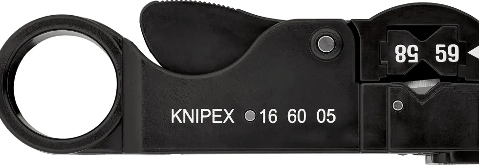 Knipex Kabel- & avisoleringsverktyg 166005SB 105mm