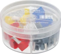 Knipex Ändhylssortiment Twin isolerade, 4,00-16,00mm², 200 delar, 9799909