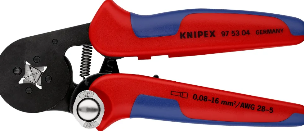Knipex Presstång 9753 180mm 2K för ändhylsor