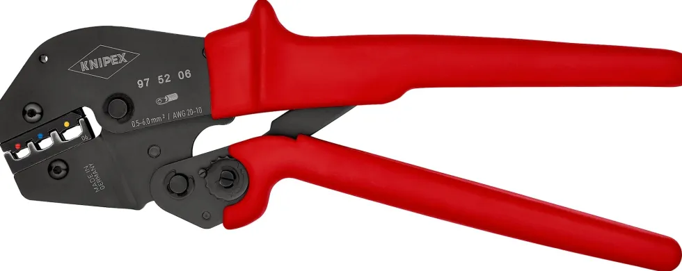 Knipex Presstång 975206 250mm 0,5-6mm², för isolerade kabelskor